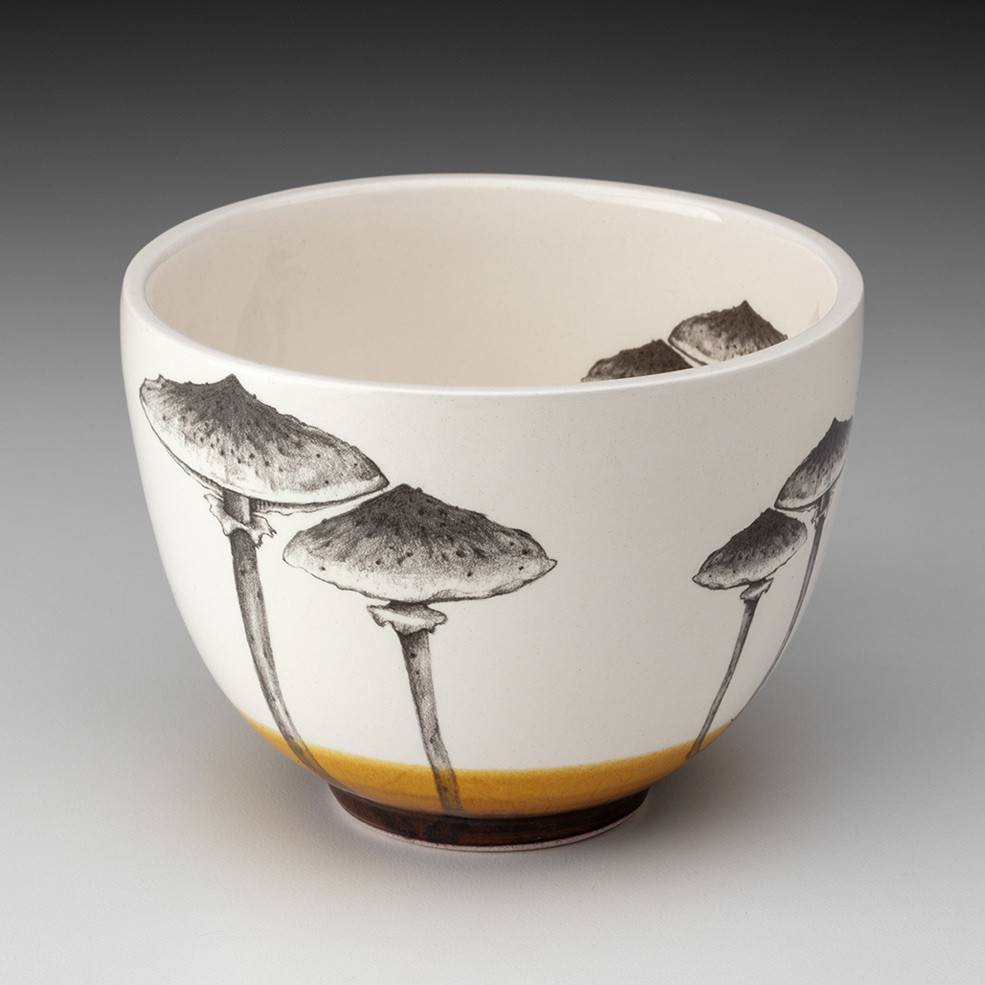 Small Bowl: Parasol Mushroom - Thumbnail 2