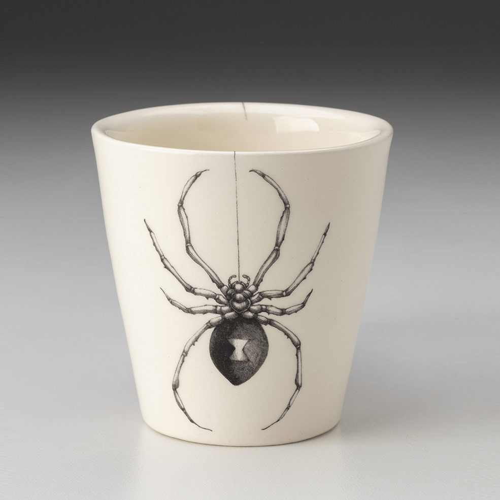 Bistro Cup: Black Widow Spider - Laura Zindel Design