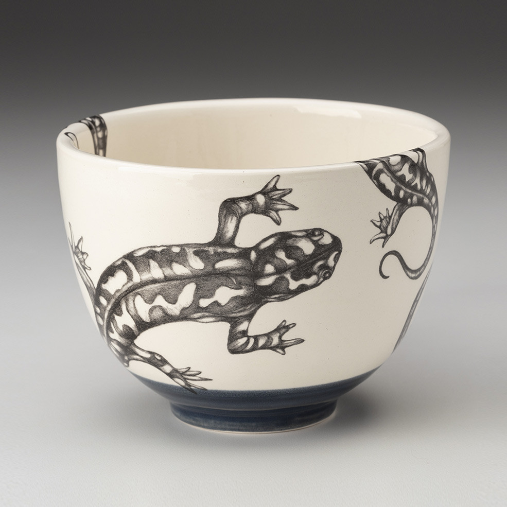 Small Bowl: Tiger Salamander - Laura Zindel Design