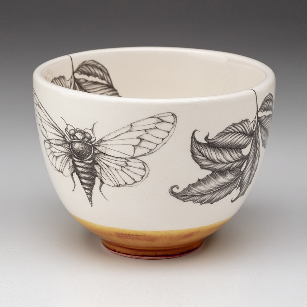 Small Bowl: Cicada - Laura Zindel Design