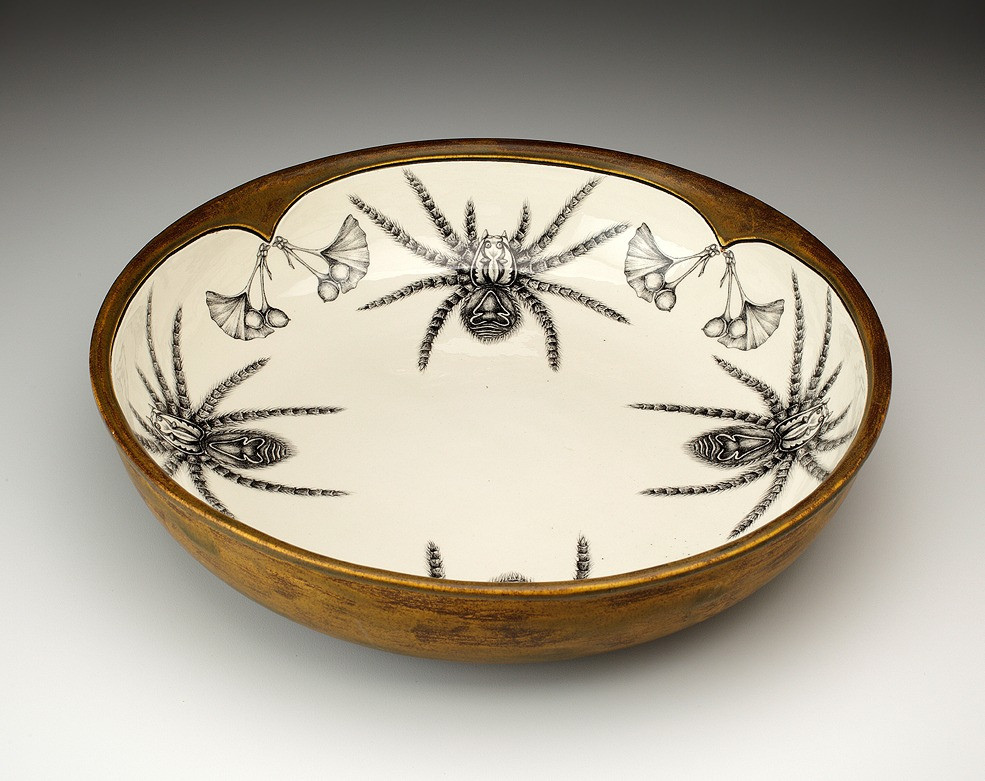 Pasta Bowl: Tarantula Spider - Laura Zindel Design