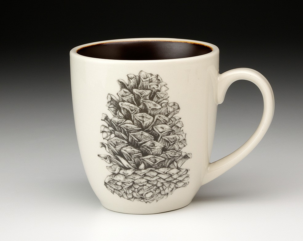 Laura Zindel Pine Cone Mug