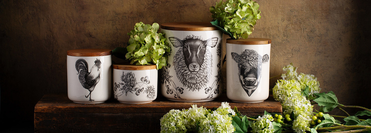 Small Canister with Lid