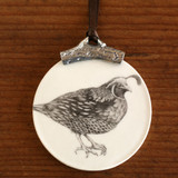 Ornament: Quail #2