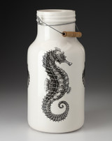 Jug with Handle: Seahorse