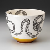 Medium Bowl: Leopard Snake