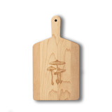 Maple Handle Cheese Board: Parasol Mushroom Maple Handle Cheese Board: Parasol Mushroom