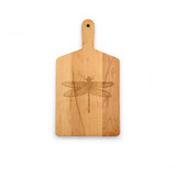 Maple Handle Cheese Board: Dragonfly Maple Handle Cheese Board: Dragonfly