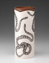 Large Vase: Leopard Snake