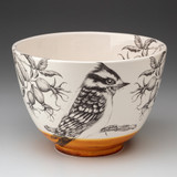 Large Bowl: Woodpecker