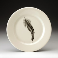 Salad Plate: Rooster Feather