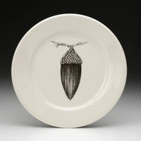 Dinner Plate: Black Oak Acorn