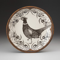 Small Round Platter: Pheasant