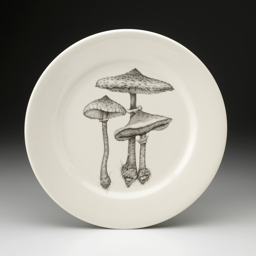 Dinner Plate: Parasol #4 Mushroom