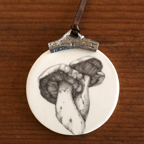 Ornament: Milk Cap Mushroom
