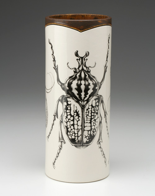 Large Vase: Goliath Beetle