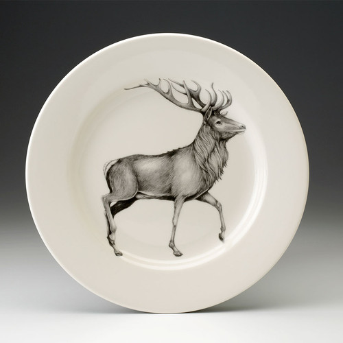 Dinner Plate: Red Buck