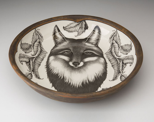 Pasta Bowl: Fox Portrait