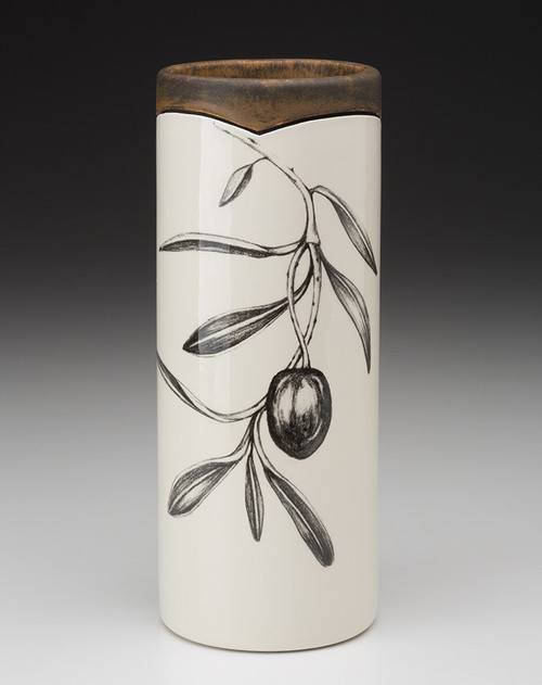 Small Vase: Olive