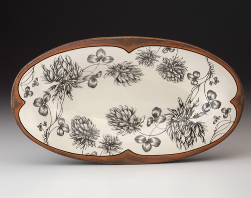 Oblong Serving Dish: Clover