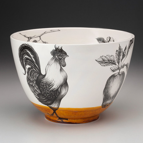 Large Bowl: Rooster