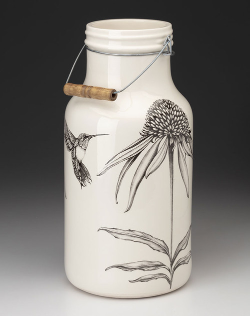 Jug with Handle: Coneflower