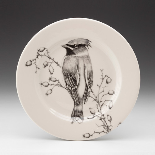 Dinner Plate: Waxwing