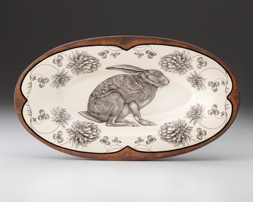 Oblong Serving Dish: Hare & Clover
