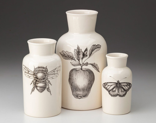 Set of 3 Jars: Apple