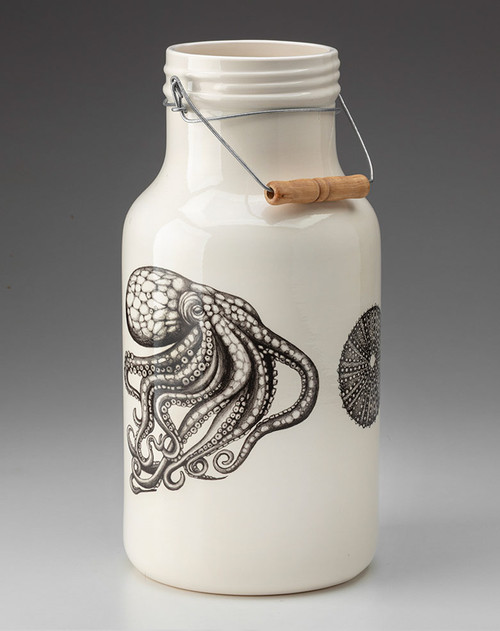 Jug with Handle: Octopus