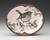 Small Serving Dish: Hermit Thrush