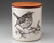 Large Canister with Lid: Hermit Thrush
