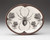 Small Serving Dish: Black Widow Spider