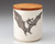 Small Canister with Lid: Bat