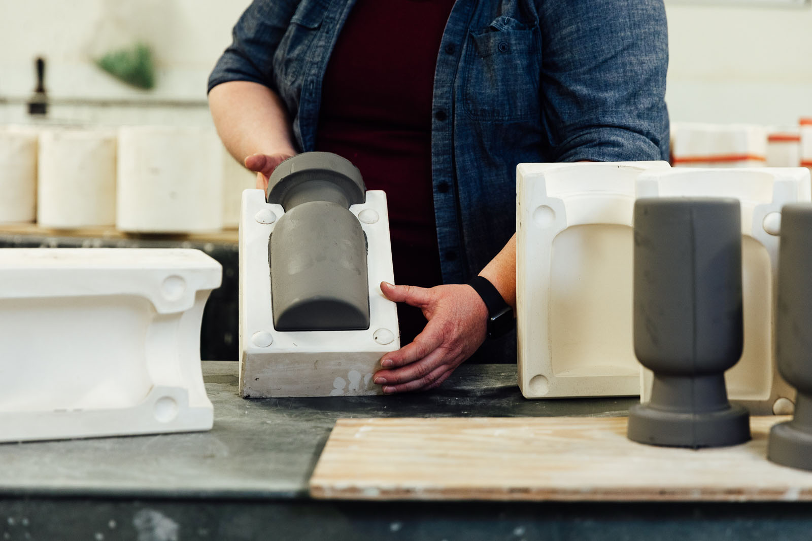 slip cast drying