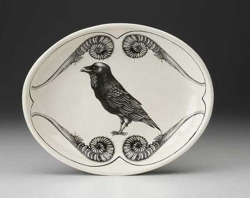 Small Serving Dish: Raven - Laura Zindel Design