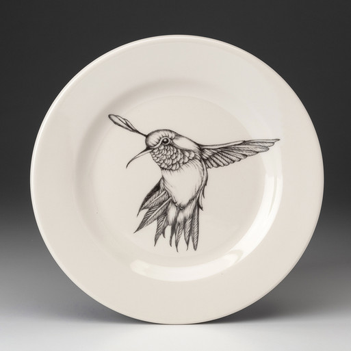 Dinner Plate: Hummingbird #2 - Laura Zindel Design