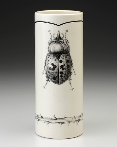 Small Vase: Hercules Beetle - Laura Zindel Design