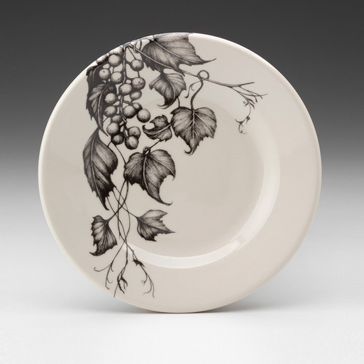 Bistro Plate Wild Grape Laura Zindel Design
