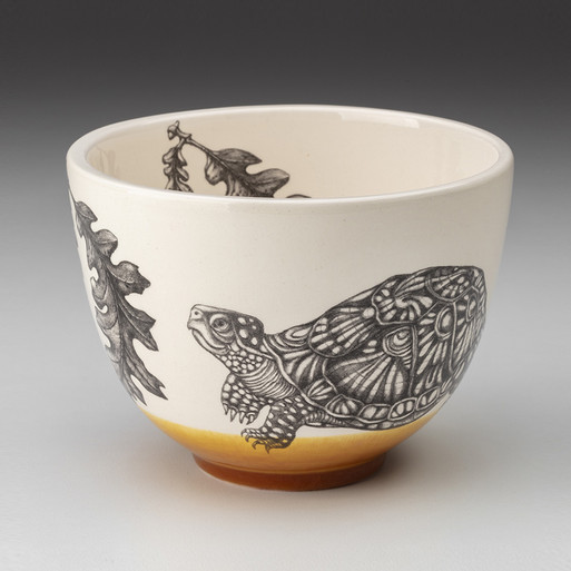 Small Bowl: Box Turtle - Laura Zindel Design