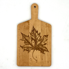 Maple Cheese Board: Maple Leaf