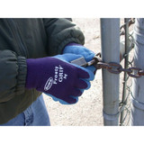 Boss 8439  Frosty Grip Blue Insulated Knit Latex Palm Gloves - X-Large Image 1