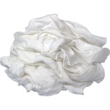 Buffalo 60200  Premium New Bleached Knits Cloth Rags - 1-lb Bag Image 1