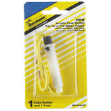 Bussmann BP/HHN-RP  In-Line 1/4" x 1-1/4" Glass Tube Fuse Holder with Fuse (30 Amp Max) Image 1