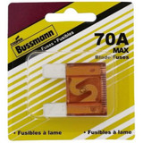 Bussmann BP/MAX-70-RP  Tan MAXI (MAX) 70 Amp Fast-Acting Automotive Heavy Duty Blade Fuse Image 1