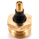 Camco 36153  RV Water Line Blow Out Plug - Brass Image 1