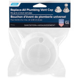 Camco 40034  RV Replace-All Plumbing Vent Cap - Polar White Image 1