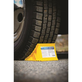 Camco 44412  RV Wheel Chock - Yellow Image 1