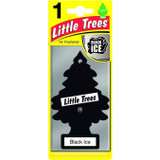 Little Trees U1P10155  Car Air Freshener Black Ice Scent - Single Tree per Package Image 1 Little Trees U1P10155  Car Air Freshener Black Ice Scent - Single Tree per Package Image 1