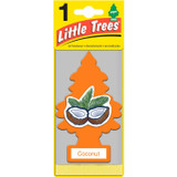 Little Trees U1P10317  Car Air Freshener Coconut Scent - Single Tree per Package Image 1